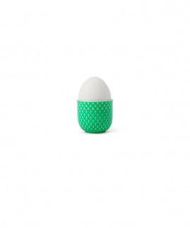 Lyngby Porcelæn Rhombe Color - Æggebæger, Grøn