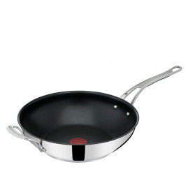 Tefal - Jamie Oliver Cook's Classic SS non-stick wok 30 cm