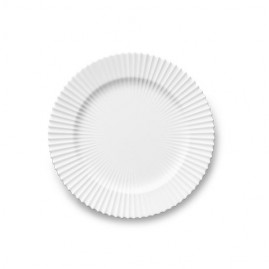 Lyngby Iconic Porcelain Stel - Frokosttallerken 23,5 cm, klar hvid