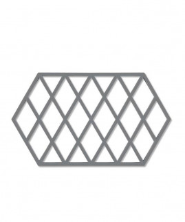 Zone Harlequin - Bordskåner 24 x 14 cm., Cool Grey
