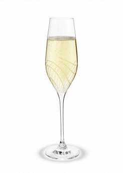 Holmegaard Cabernet Lines - Champagneglas 29 cl, 2 stk  