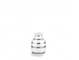 Kähler Omaggio - Vase 12,5 cm, sølv