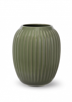Kähler Hammershøi - Vase 21 x 17 cm, Mørk grøn