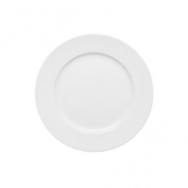 Aida - Groovy frokosttallerken 1 styk porcelæn hvid 22 cm 