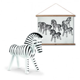 Kay-Bojesen-Zebra-sampak-med-Zebra-plakat