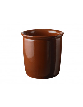 Knabstrup Keramik - Syltekrukke 4,0 ltr, mat brun
