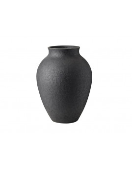 Knabstrup Keramik - Knabstrup Vasen 27 cm, antracitgrå