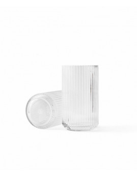 Lyngby Porcelæn - Vase 25 cm, klar glas