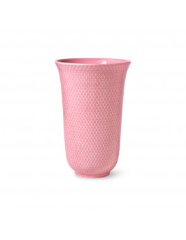 Lyngby Porcelæn Rhombe Color - Vase 20 cm, Rosa