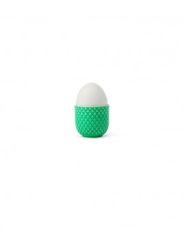 Lyngby Porcelæn Rhombe Color - Æggebæger, Grøn
