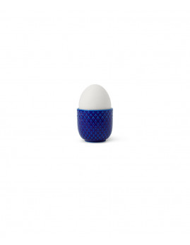 Lyngby Porcelæn Rhombe Color - Æggebæger, Mørkeblå