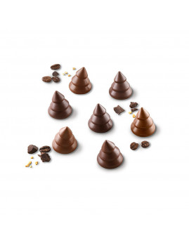 Silikomart - Silikone Chokoladeform, Choko Trees 