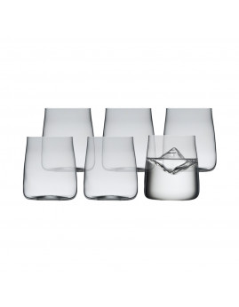 Lyngby Glas Krystal Zero - Vandglas 42 cl, 6-pak