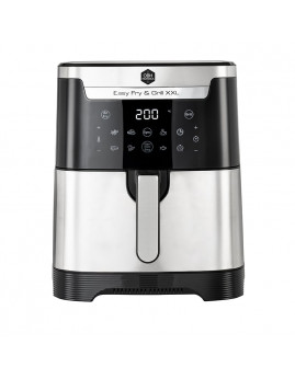 OBH Nordica - Easy Fry & Grill XXL 2in1 airfryer silver 6.5 liter