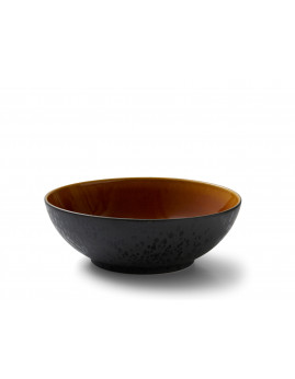 Bitz - Salatskål 10x30 cm sort/amber