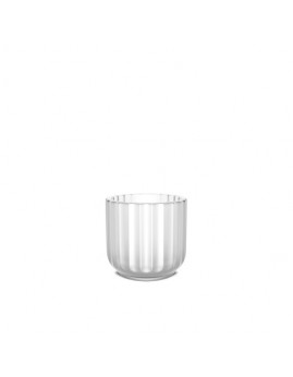 Lyngby Iconic Porcelain - Lysestage 6,5 cm, frosted glas
