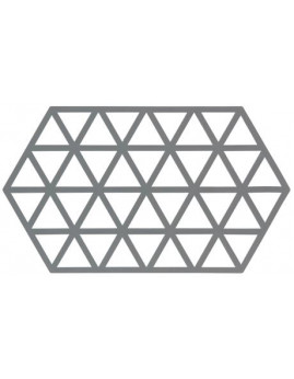 Zone Triangles - Bordskåner 24x14 cm, cool grey silikone