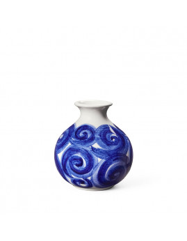 Kähler Tulle vase blå H10.5 cm
