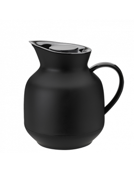 Stelton Amphora - Te-termokande 1 ltr. Soft Black