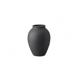 Knabstrup Keramik - Knabstrup Vasen 12,5 cm, antracitgrå