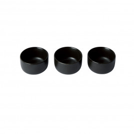 RAW Titanium Black - Miniskåle 7,5x3,8 cm., 3 stk.