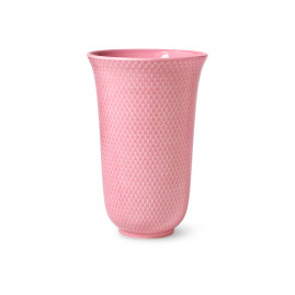 Lyngby Porcelæn Rhombe Color - Vase 20 cm, Rosa