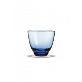 Holmegaard Flow - Vandglas 35 cl, blå