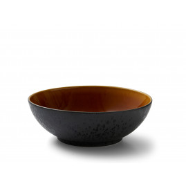 Bitz - Salatskål 10x30 cm sort/amber