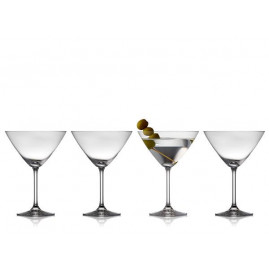 Lyngby Glas Juvel - Martiniglas 28 cl, 4 stk