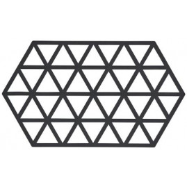 Zone Triangles - Bordskåner 24x14 cm, Sort