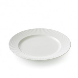 Aida Groovy Stoneware - Frokosttallerken 21 cm, hvid (mat)
