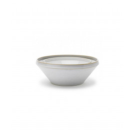 Knabstrup Keramik Tavola - Dejfadssæt.  5 ltr. & 2 ltr. Silkemat Hvid 