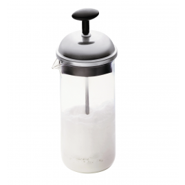 Bodum Chambord - Manuel Mælkeskummer 0,08 ltr, krom/sort